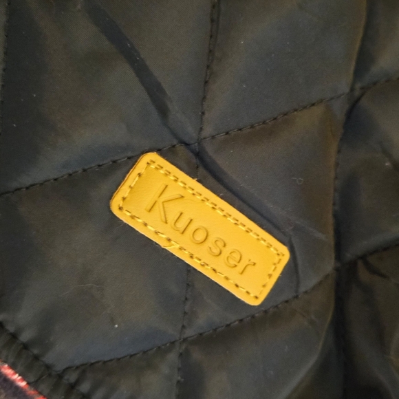 KUOSER Reversible Black and Plaid Dog Jacket #447 - Picture 10 of 10